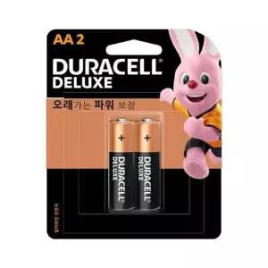 헬로쇼핑 디럭스 알카라인 건전지 AA LR6 1.5V 2개입 일회용