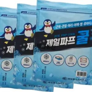 (다올)바르는파스 제일파프 쿨 5매입 건강 찜질팩 패치 3개