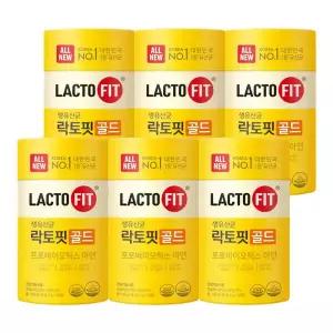 {백화점 상품} 락토핏 골드 50포 6통(300일분) All New 리뉴얼 보장균수 40억CFU 522221