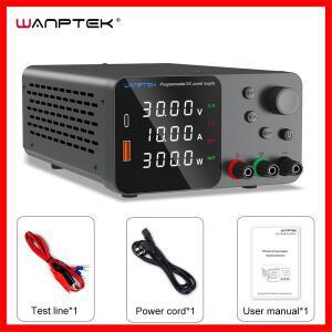 Wanptek 조정 가능한 DC 전원  장치 30V 10A 60V 5A 실험실 벤치 안정화 전압 스위치 120V3A