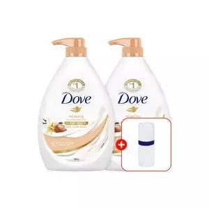 도브 바디워시 대용량 바디클렌져 시어버터 1000ml 2개 + 페이스타올 1037427