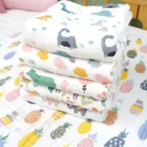 6겹 순면 신생아 유아 출산 선물 거즈 이불 블랭킷