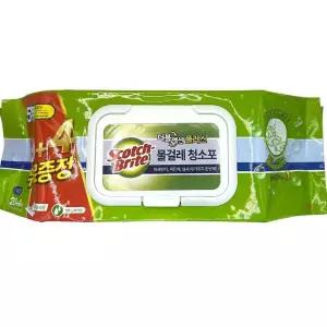 3M 더블액션 물걸레 청소포 대형 20매입 일회용걸레 E0E56