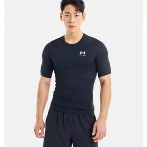 언더아머 UNDER ARMOUR 1361518-001 블랙 남성 HeatGear 히트기어 컴프레션 반팔티셔츠 레깅스핏 신세계