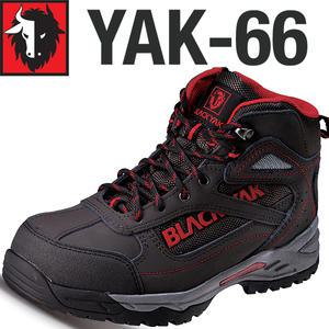 블랙야크 안전화 YAK-66 통풍성이 좋은 메쉬소재 6인치 지퍼 작업화