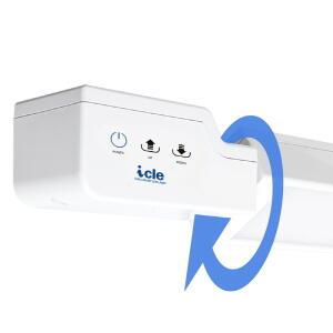 아이클 독서실형 책상 설치 LED램프 ICLE-353F
