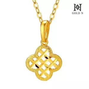 골드앤 순금 24K 클로버컷 목걸이 3.0g