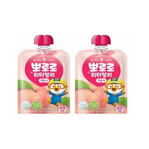 팔도 뽀로로 워터젤리 복숭아 120ml (20팩) 무료