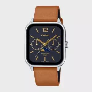 [카시오]CASIO 카시오 MTP-M305L-1A 문페이즈 빈티지 브라운 가죽 남성시계