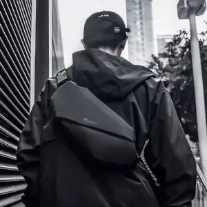 친절한탄씨 Active여행 아웃도어 생활방수 히든포켓 크로스백HS20 슬링백가방 도난방지 스트릿 히든포켓