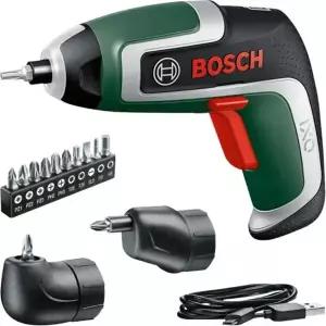 보쉬 충전 스크루드라이버 IXO7 3.6V 2.0Ah 5387250 10pcs 비트세트 어댑터2종 플라스틱케이스 포함