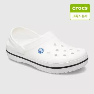 [크록스][크록스 본사] 크록스 크록밴드 클로그 화이트 11016-100