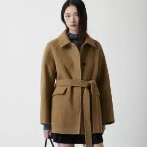 주크 정상가 529,000 알파카 블렌드 하프 코트 Z254MSG533