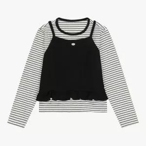 [롯데백화점]신디키즈 모노 긴팔 뷔스티에 SET CILA26803