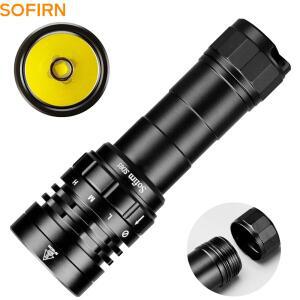Sofirn 스쿠버 다이빙 조명 매우 밝은 21700 손전등 마그네틱 스위치 SD05 XHP50.2 3000lm 5000K 6500K