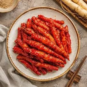 제주 한라산 더덕 무침 1kg x 2통