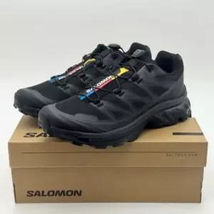 [백화점매장판] 살로몬 운동화 런닝화 XT-6 더블 블랙 팬텀 L41086600 + 살로몬 쇼핑백