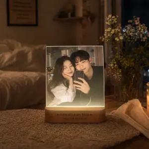 커스텀 무드등 주문제작 아크릴 조명 UV프린팅 인쇄 사진 로고 캐릭터