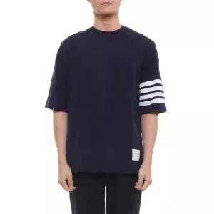 갤러리아 톰브라운 26FW 남성 사선 스트라이프 반팔티셔츠 MJS168G 07862 415 26F