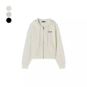 [게스][GS 단독] 여성 CP쭈리 크롭 후드집업 OP3KE400 (정가 89,000원)