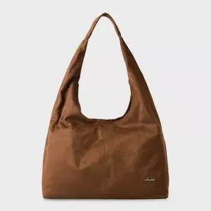 [백화점 홈쇼핑 정품] 후아유 여성 스웨이드 숄더백 Synthetic Suede Shoulder Bag WHBGG4922A