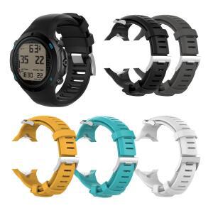 Suunto D6 다이빙용 Muovrto 교체 스트랩  Novo/D6i Zulu용 확장 밴드가 있는 시계