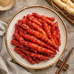 제주 한라산 더덕 무침 1kg x 2통