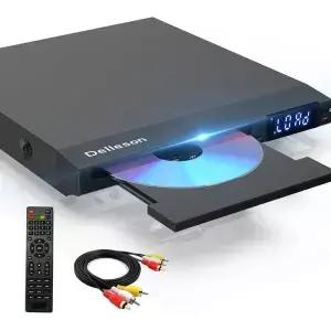 AV 포트 마이크 입력 단자가 있는 TV용 지역 제한 없는 DVD 플레이어 HDMI 미지원 극장용 노래방 모든