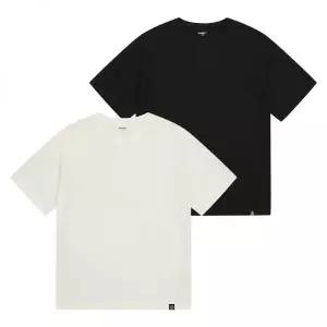 매장정품 ECOLIER 5부 루즈핏 쿨양면 무지티(26B0433)