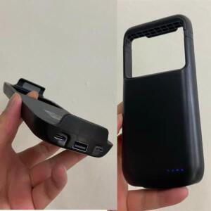 삼성 갤럭시 S24 FE S23 FE S25 FE용 10000mAh 범용 배터리 충전 케이스 배터리 팩 파워뱅크 외부 충전 커