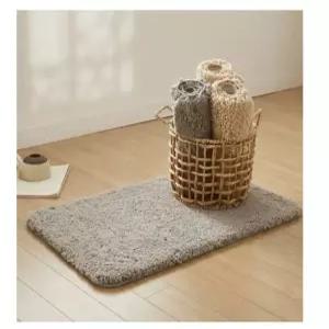 집앤콕 발매트 2 주방 화장실 욕실 베란다 발매트 40x60cm (브라운)