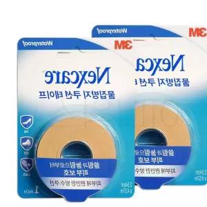 3M 넥스케어 물집방지쿠션 테이프 x 2개 1inch 2EA ha9FCEA 솜류 뒤꿈치쿠션