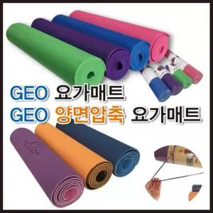 필라테스매트 일반요가매트 6mm 압축양면요가매트
