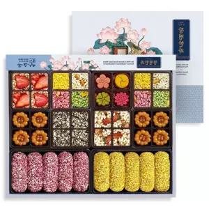 창평한과2호(면앙정) 수제 명품 한과 선물 세트 전통 과자 유과 종합 세트 명절 설날 추석 단체 답례품 고