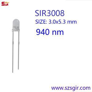20개  3mm  940nm IR LED  SIR3008  적외선 발광 다이오드