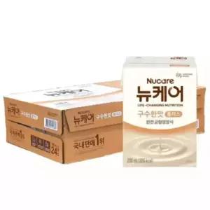 뉴케어 구수한맛 플러스 200ml 24개입 균형영양식
