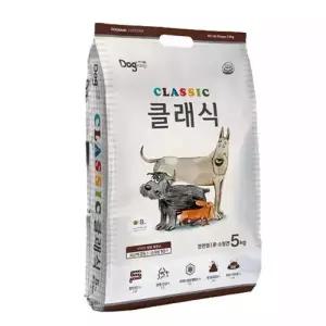 도그랑 클래식 5kg 생산 애견사료