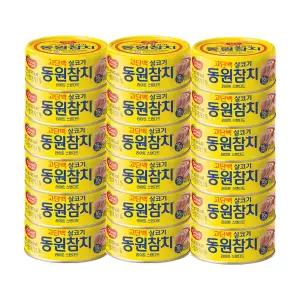 동원 라이트스탠다드 참치 85g × 18캔