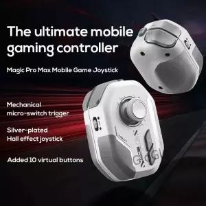 매직 MB07 모바일 게임 컨트롤러 내장 400mAh 배터리 BT5.3 게임패드 IOS/안드로이드 시스템 지원 RGB 조명