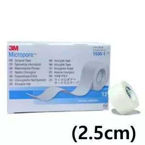 흰색 종이반창고 마이크로포어 3M 1530-1 (2.5cm)  [s9A2DF8]