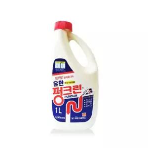 펑크린 유한 배수구펑크린 뚫어뻥 유한락스 락스 1L 배수구청소