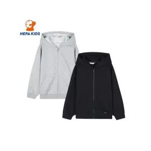 [네파]NEPA KIDS 공용 에센셜 후드집업 KLE6001_P412550478