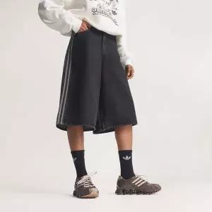 매장정품 아디다스 ADIDAS KD2916 숏팬츠 트레이닝반바지 파이어버드 데님 숏 팬츠 1020121715 의류