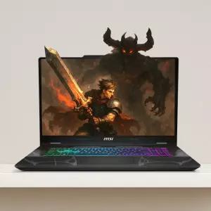MSI 17인치 AMD R5 240H RTX5050 D5-32GB 1TB Win11Home 게이밍 사이보그 A17 AI B2HWEKG-R5 HMC 마우스증