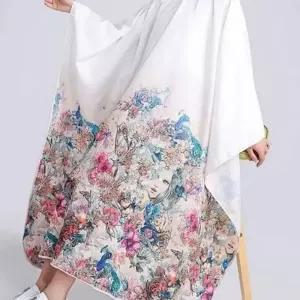 (올핀)미용실 이발 커트보 미용 가운 드라이보자기
