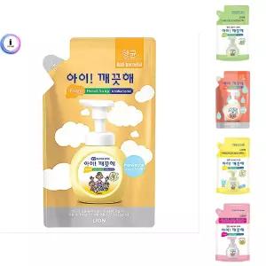 아이깨끗해 리필 200ml/거품/대용량/버블/핸드/워시/세정제/주방/가정용/손세정/클렌저/클렌져/손씻기/대량