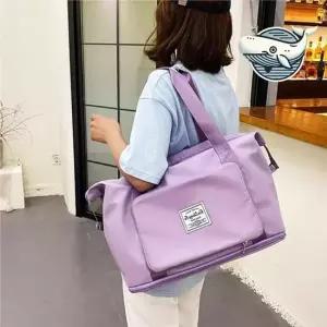 다용도 수납 보스턴백 여행용 편리한 파우치형 변환 밑단 확장 보스턴백 URD 다용도