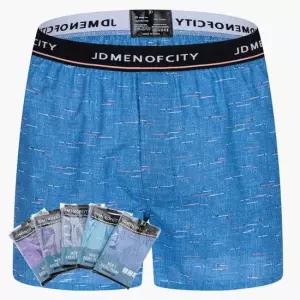 제임스딘 고급 순면 남자 사각 트렁크 팬티 5매 세트 JHMTZW05S