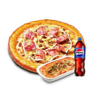 (미스터피자) 포테이토골드M+오븐스파게티+콜라1.25L