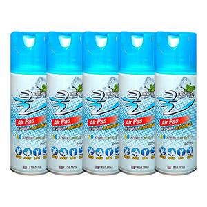 대일제약 쿨 에어파스 200ml 5개 소염 진통 뿌리는 스프레이형 쿨파스 근육통 통증 완화 빠른 효과